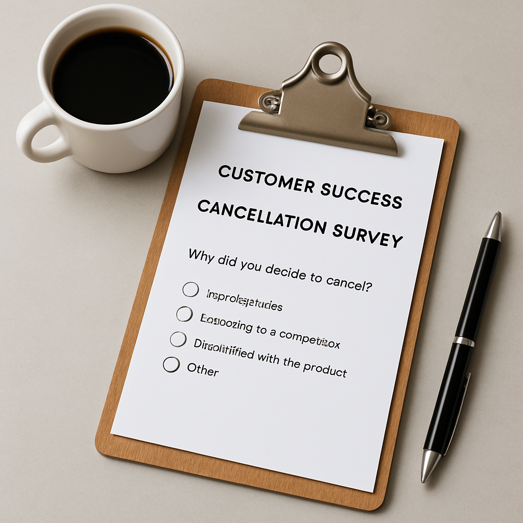 Cancellation Survey