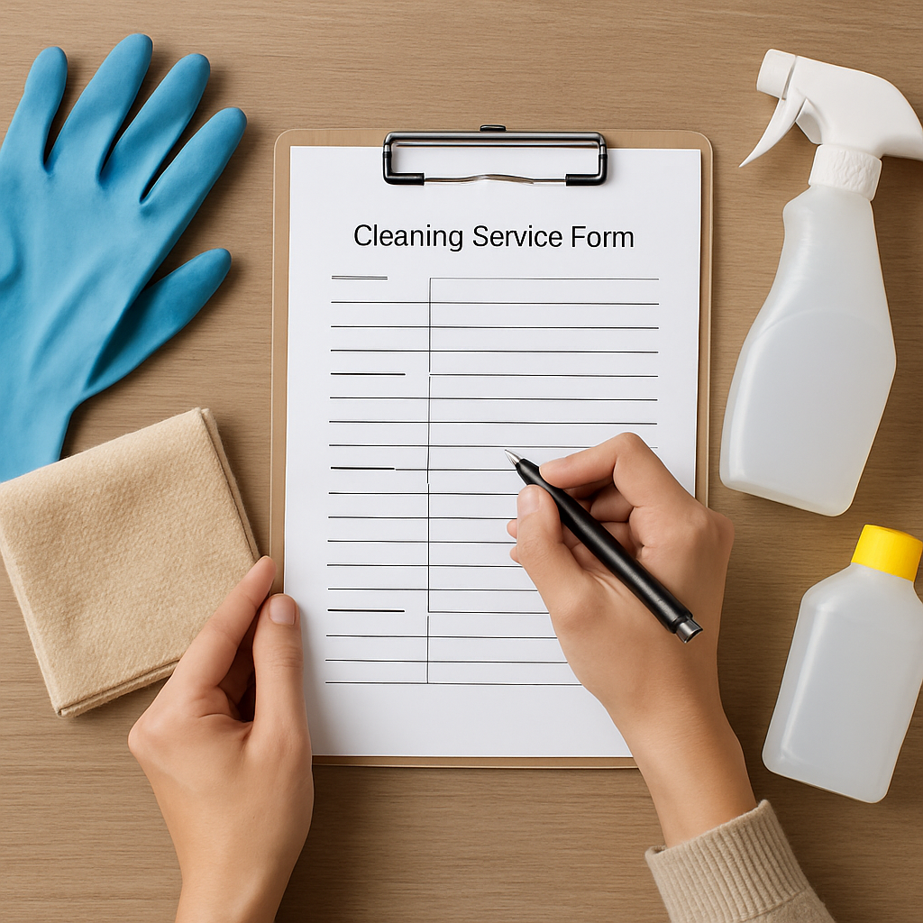 Cleaning Service Intake