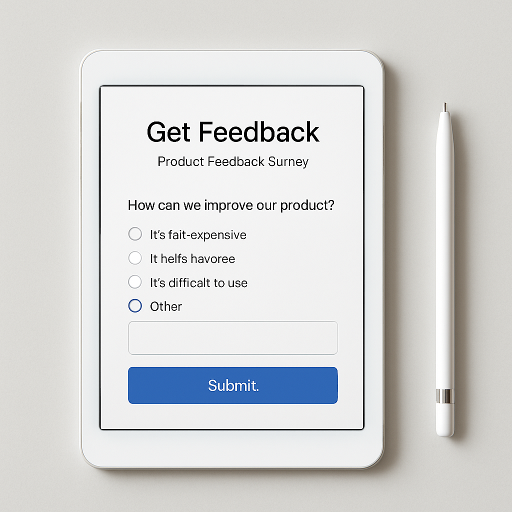 Product Feedback Survey