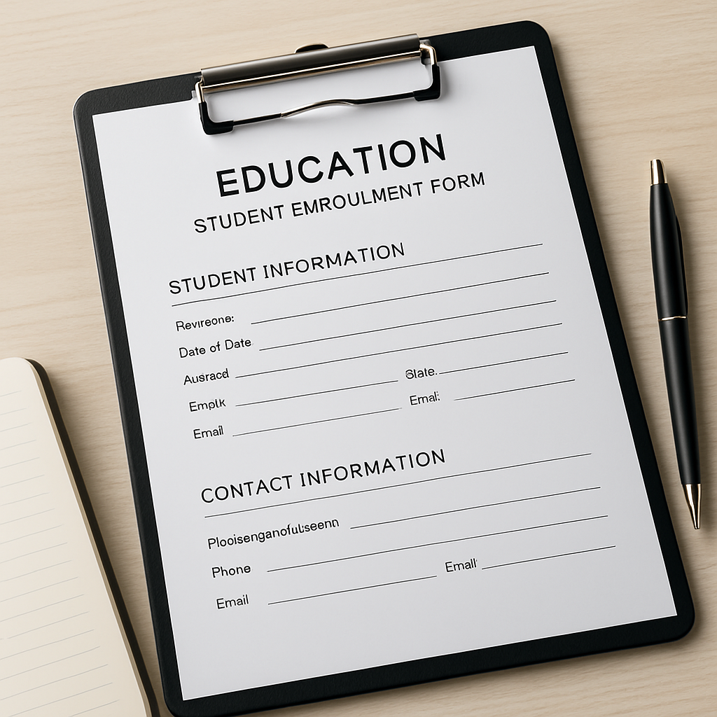 Student Enrollment Form