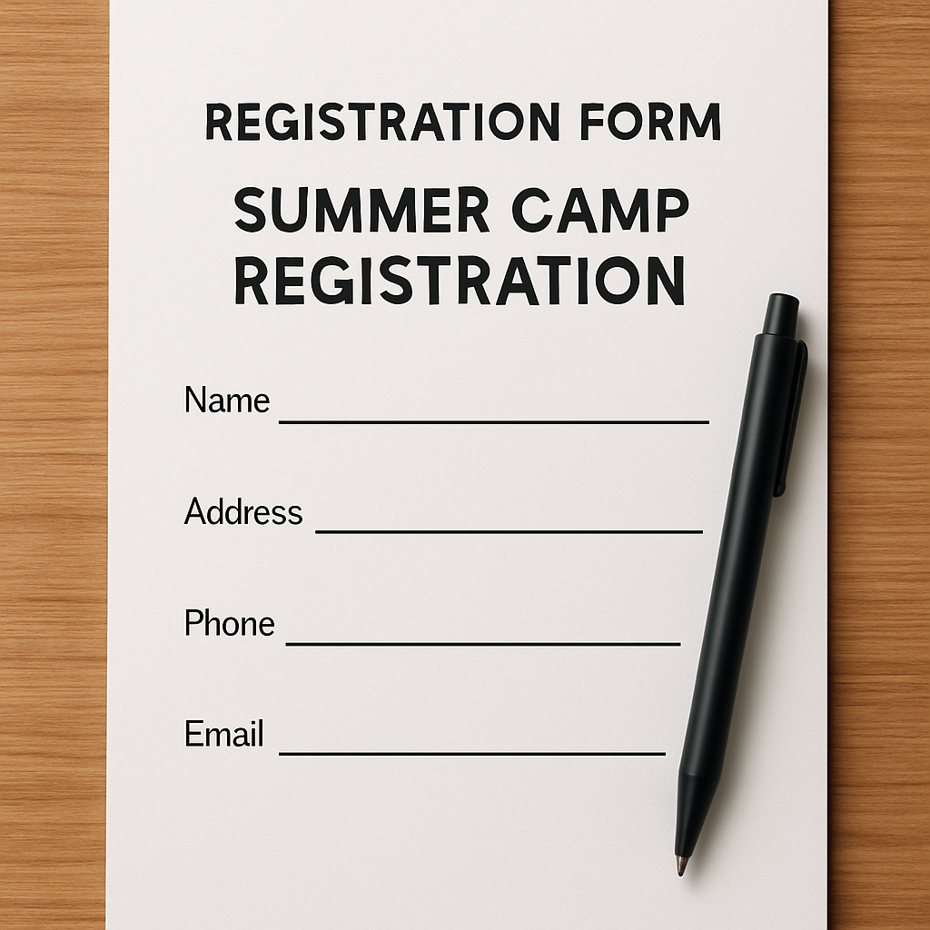 Summer Camp Registration