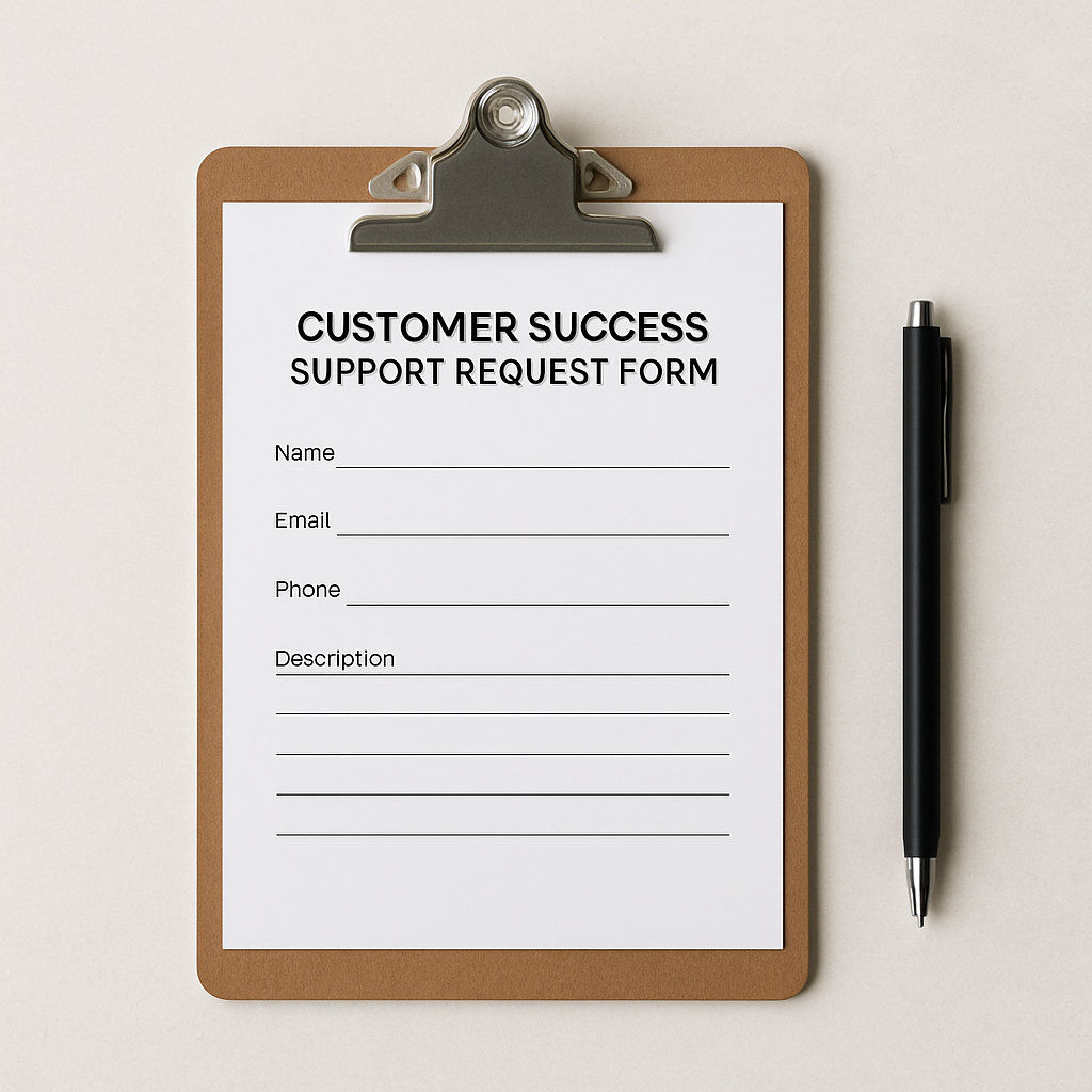Support Request Form