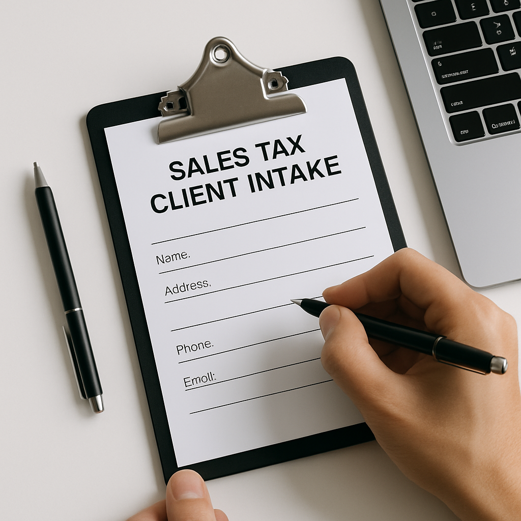 Tax Client Intake