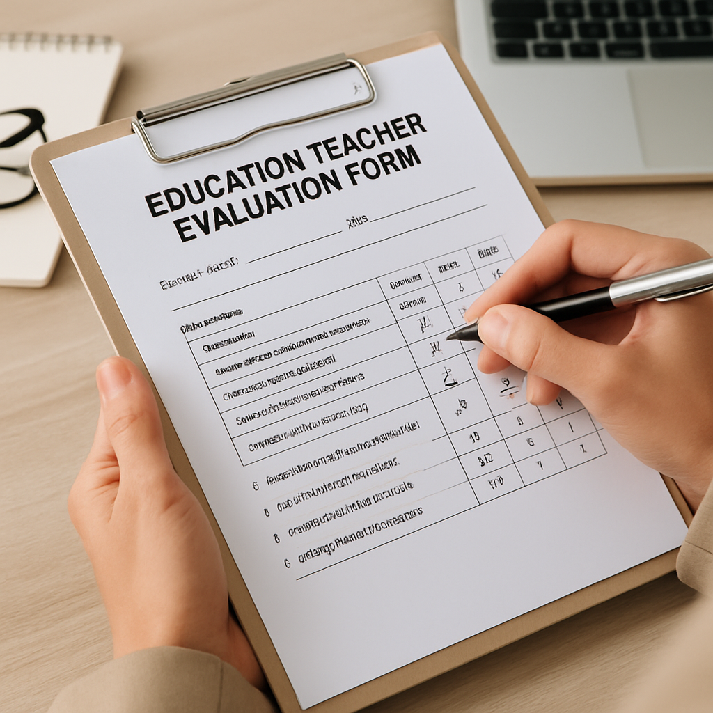 Teacher Evaluation Form