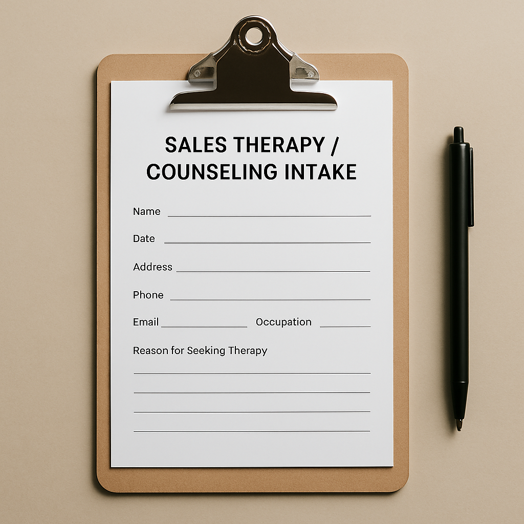 Therapy / Counseling Intake
