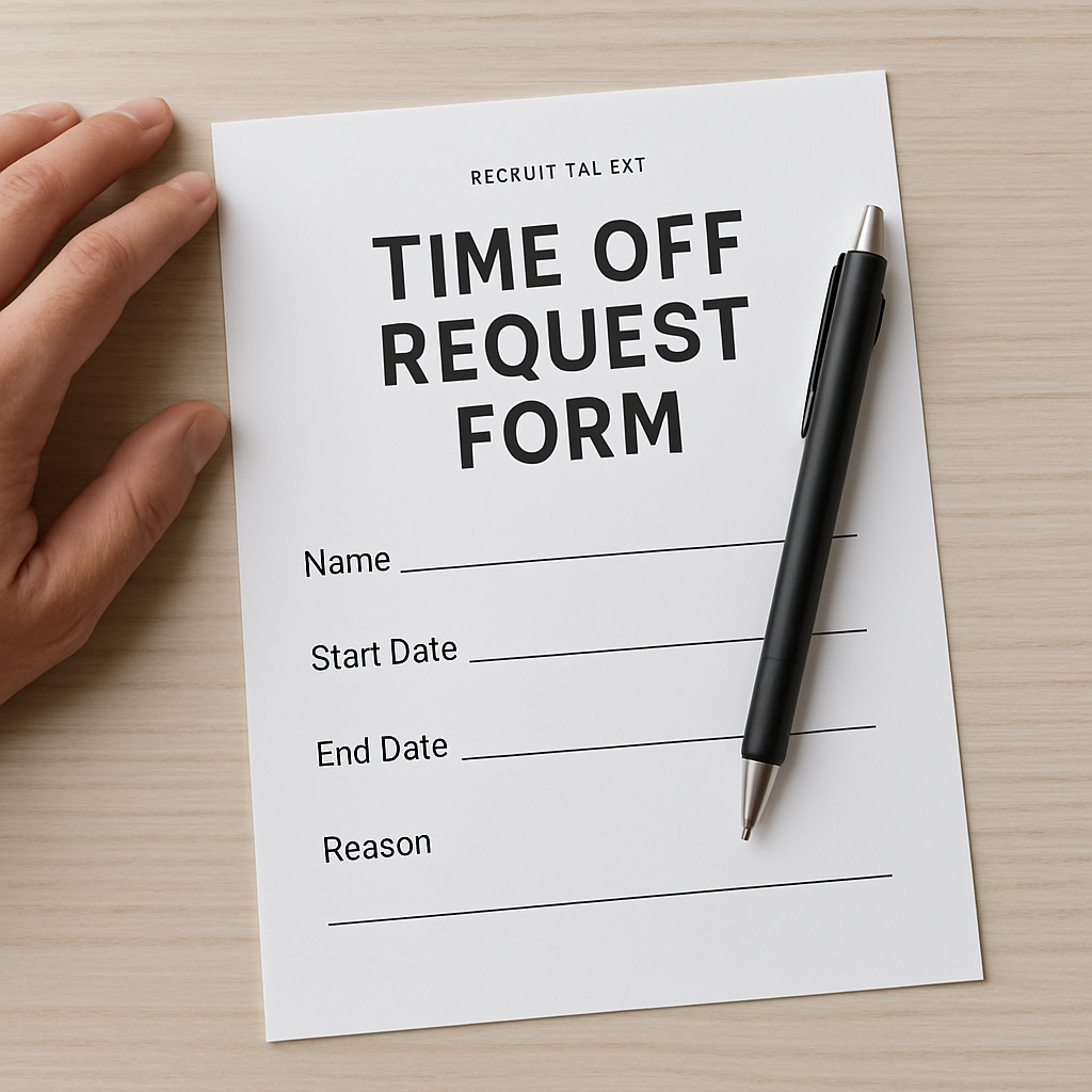Time Off Request Form