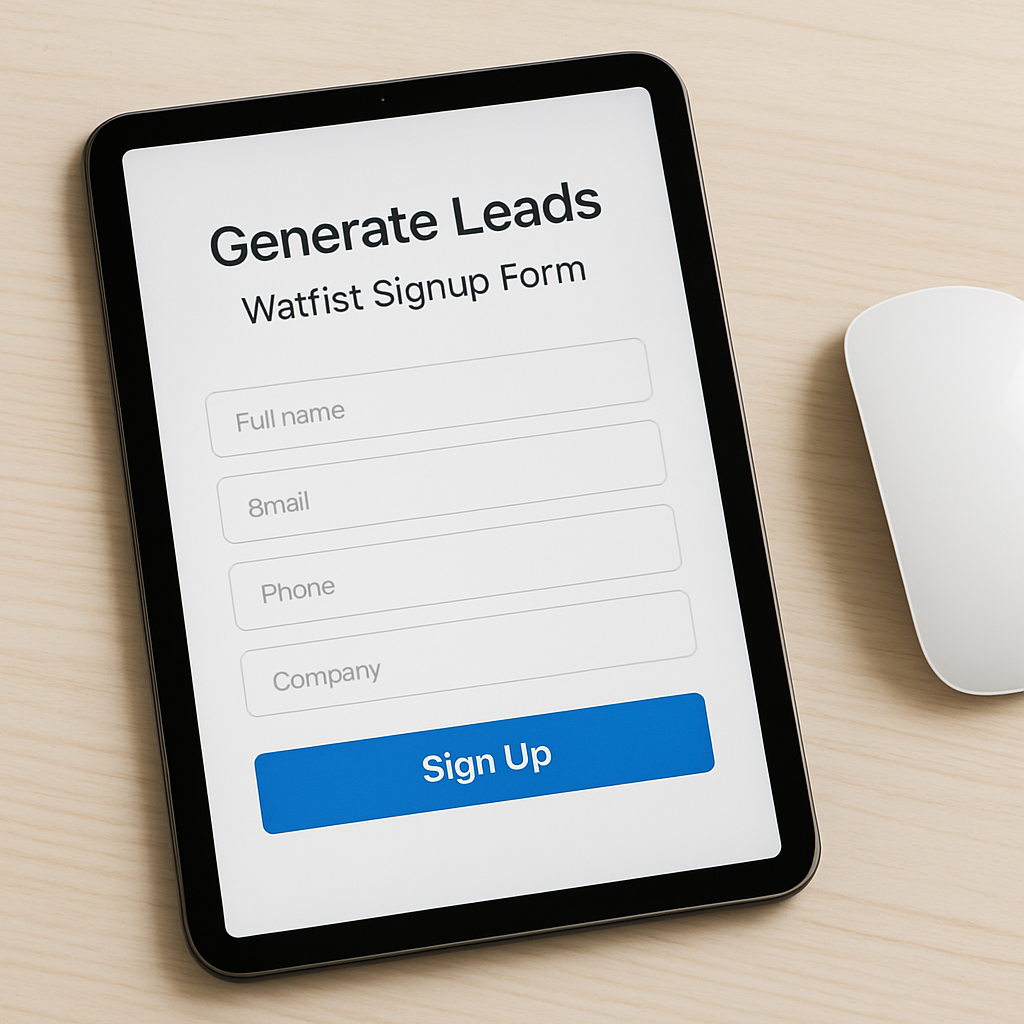 Waitlist Signup Form