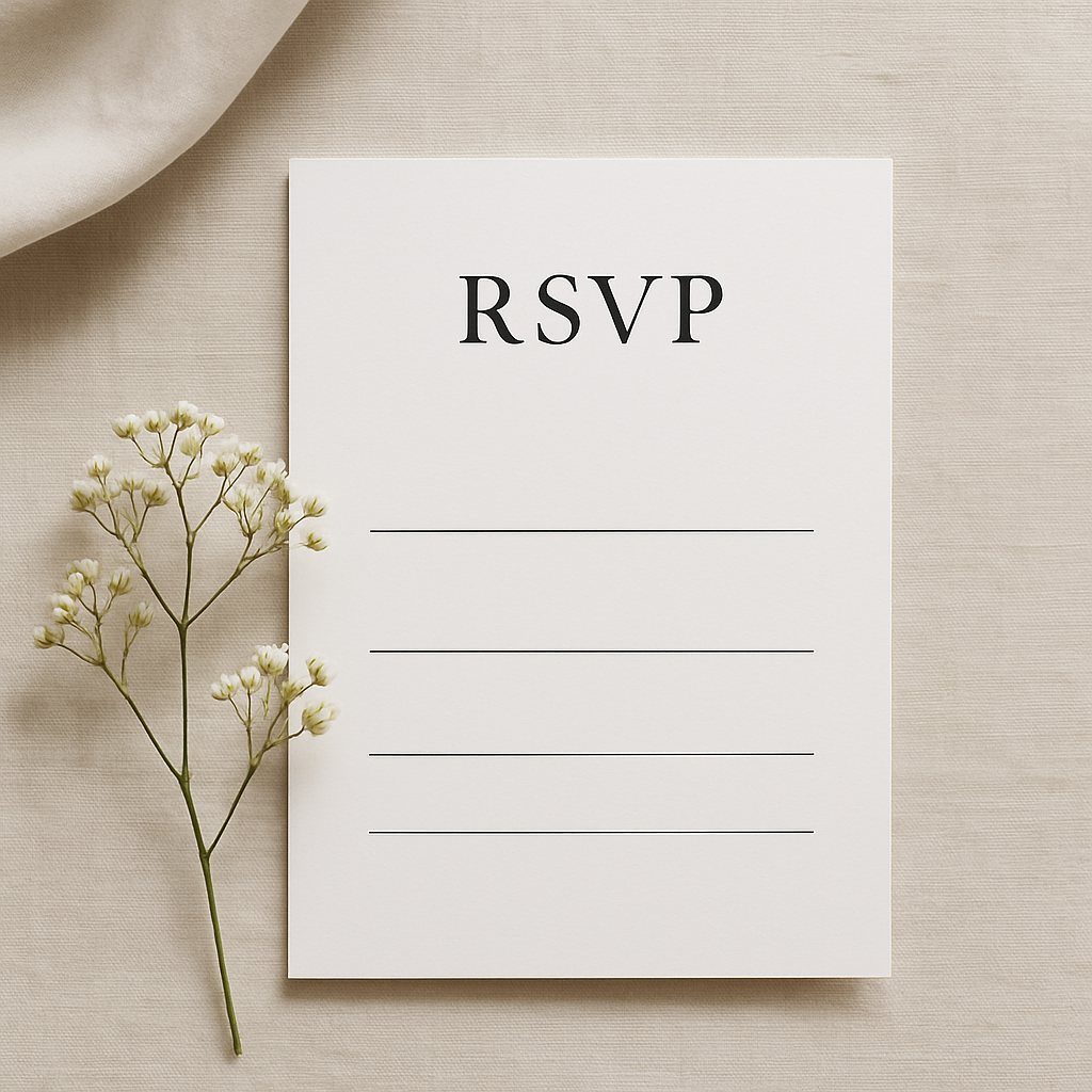 Wedding RSVP Form